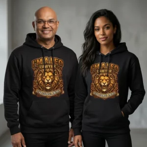 Leo Lawyer Hoodie Lead Counsel Energy Unisex Gift UK
