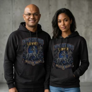 Sagittarius Lawyer Hoodie Objection Boldly Unisex Gift UK