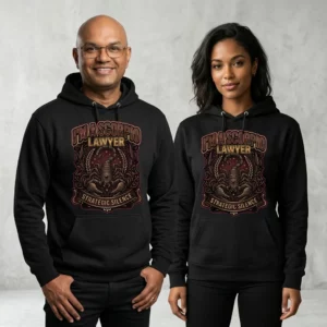 Scorpio Lawyer Hoodie Strategic Silence Unisex Gift UK
