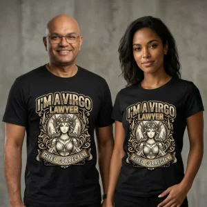 Virgo Lawyer T-Shirt Cited Correctly Zodiac Star Sign Gift Unisex UK