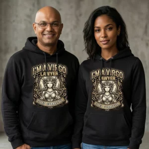 Virgo Lawyer Hoodie Cited Correctly Unisex Gift UK